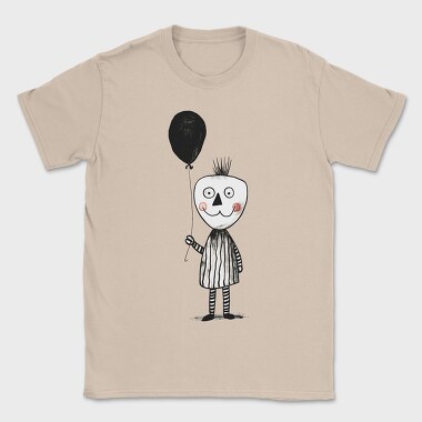 Balloon Ghost Girl, Tricou Barbati (Unisex)