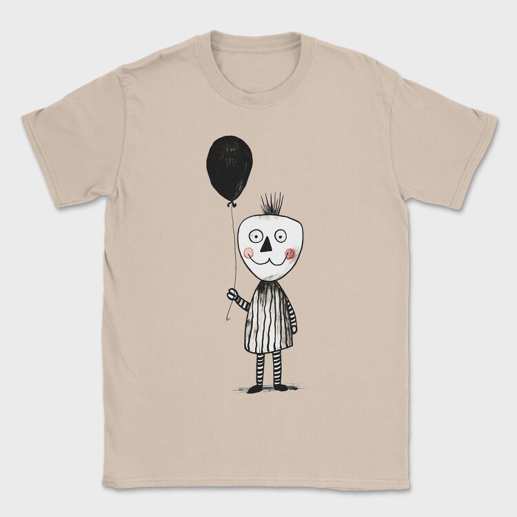 Balloon Ghost Girl, Tricou Barbati (Unisex)