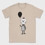 Balloon Ghost Girl, Tricou Barbati (Unisex)