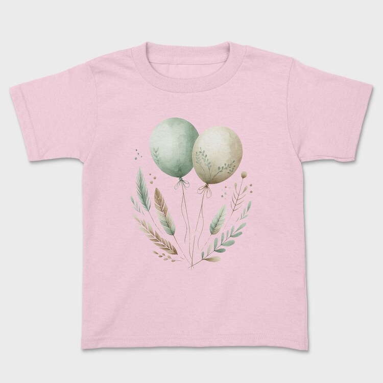 Balloons Leaves Bear, Tricou Copii