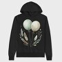 Balloons Leaves Bear, Hanorac Oversize Barbati (Unisex)