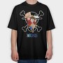 One Piece 44, Tricou Oversize Barbati (Unisex)