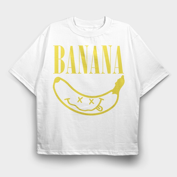 Banana Xxx, Tricou Oversize Barbati (Unisex)