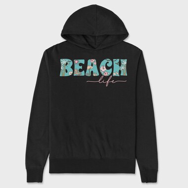 Beach Life, Hanorac Oversize Barbati (Unisex)