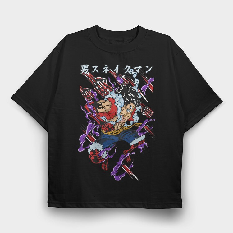 One Piece 45, Tricou Oversize Barbati (Unisex)