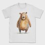 Bear Feet Paint, Tricou Barbati (Unisex)