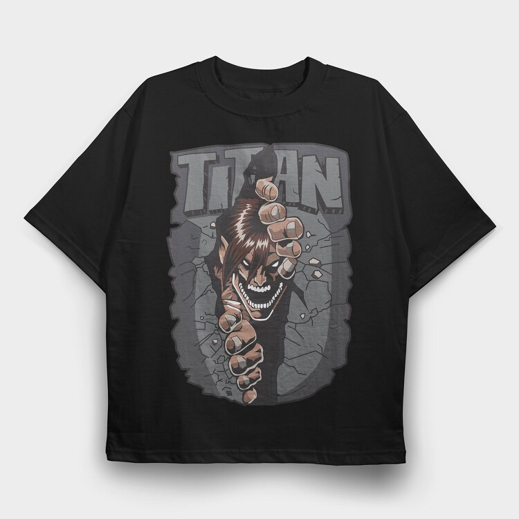 Attack on Titan 14, Tricou Oversize Barbati (Unisex)