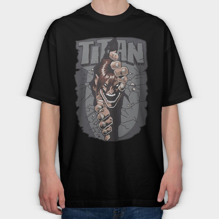 Attack on Titan 14, Tricou Oversize Barbati (Unisex)