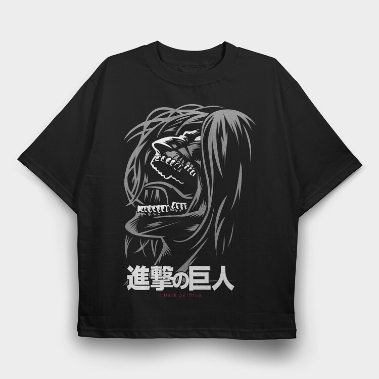 Attack on Titan 15, Tricou Oversize Barbati (Unisex)