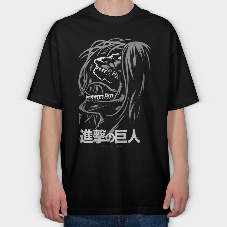 Attack on Titan 15, Tricou Oversize Barbati (Unisex)