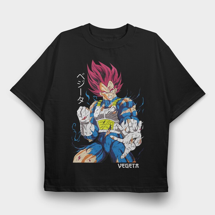 Dragon Ball Z 75, Tricou Oversize Barbati (Unisex)