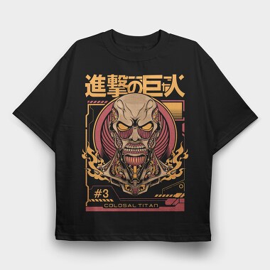 Attack on Titan 17, Tricou Oversize Barbati (Unisex)