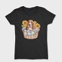 Basset Hound Sunflowers, Tricou Femei