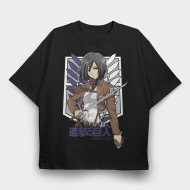 Attack on Titan 2, Tricou Oversize Barbati (Unisex)