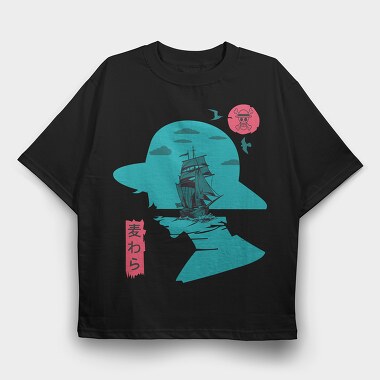 One Piece 52, Tricou Oversize Barbati (Unisex)