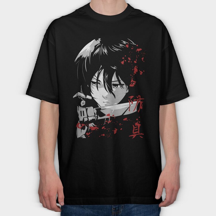 Attack on Titan 21, Tricou Oversize Barbati (Unisex)