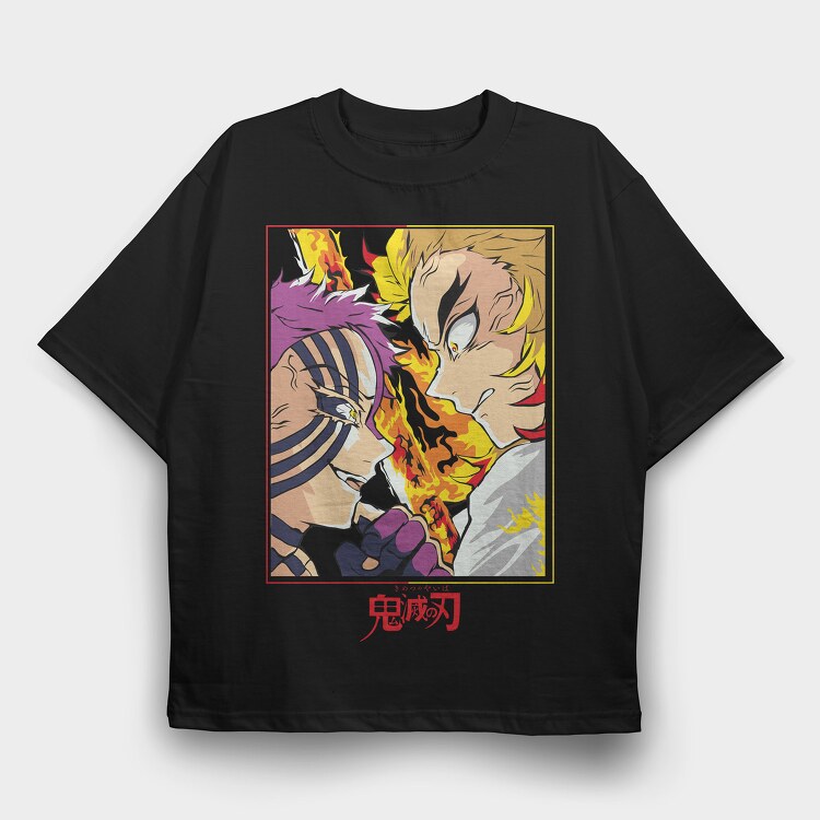 Demon Slayer 48, Tricou Oversize Barbati (Unisex)