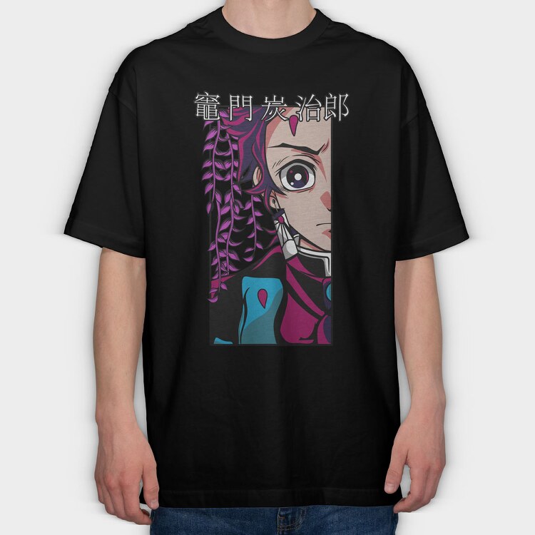 Demon Slayer 49, Tricou Oversize Barbati (Unisex)
