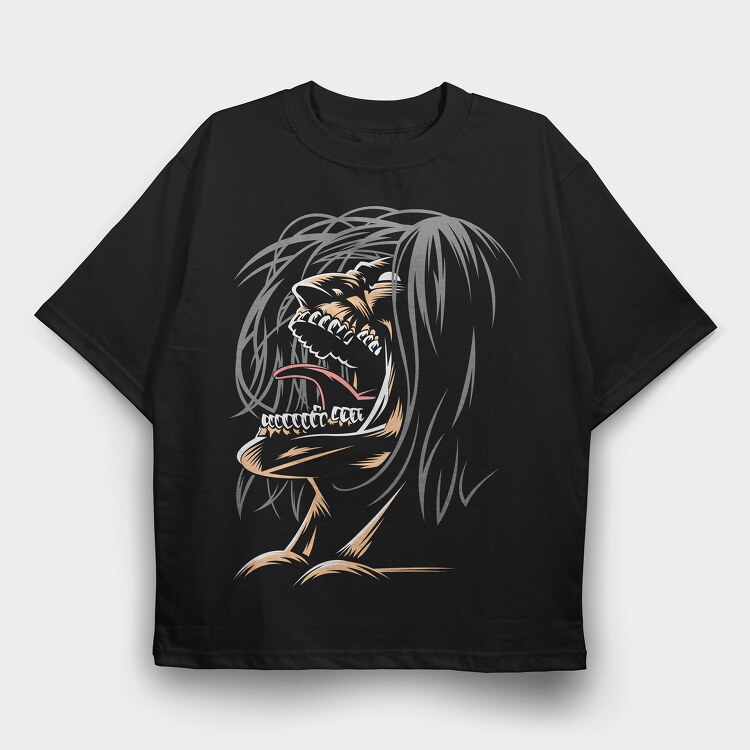 Attack on Titan 23, Tricou Oversize Barbati (Unisex)