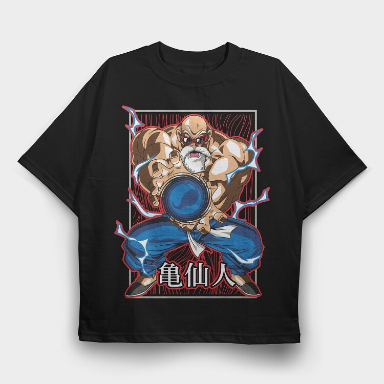 Dragon Ball Z 83, Tricou Oversize Barbati (Unisex)