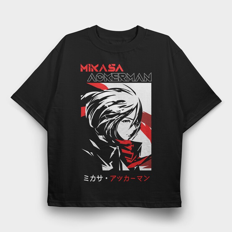 Attack on Titan 24, Tricou Oversize Barbati (Unisex)