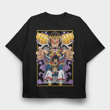 Dragon Ball Z 84, Tricou Oversize Barbati (Unisex)