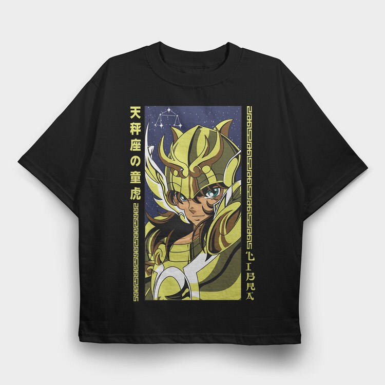 Saint Seiya 8, Tricou Oversize Barbati (Unisex)