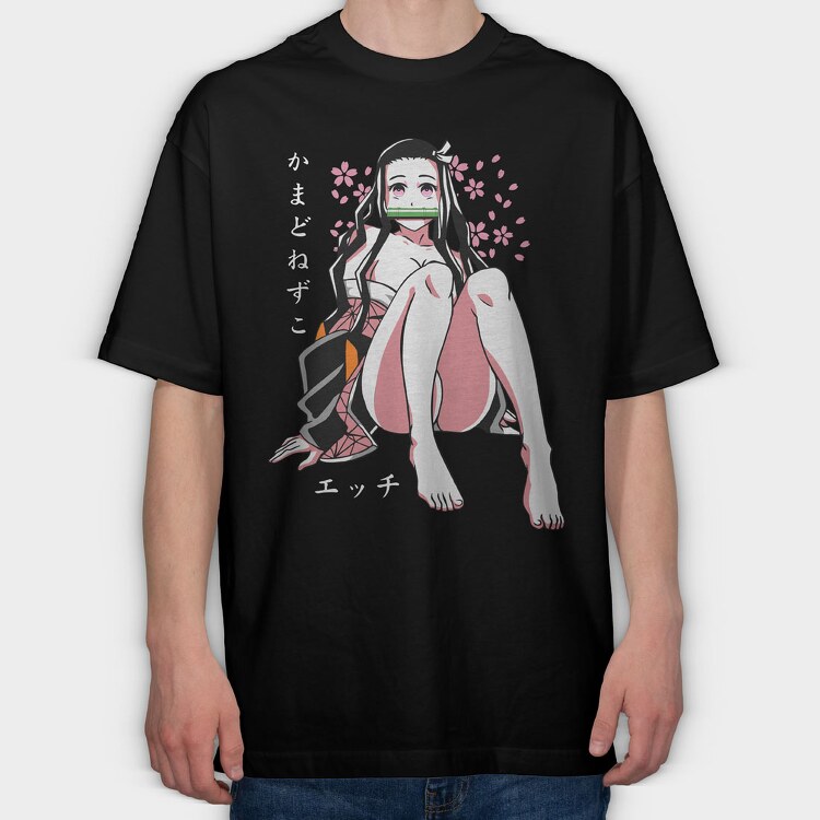 Demon Slayer 51, Tricou Oversize Barbati (Unisex)