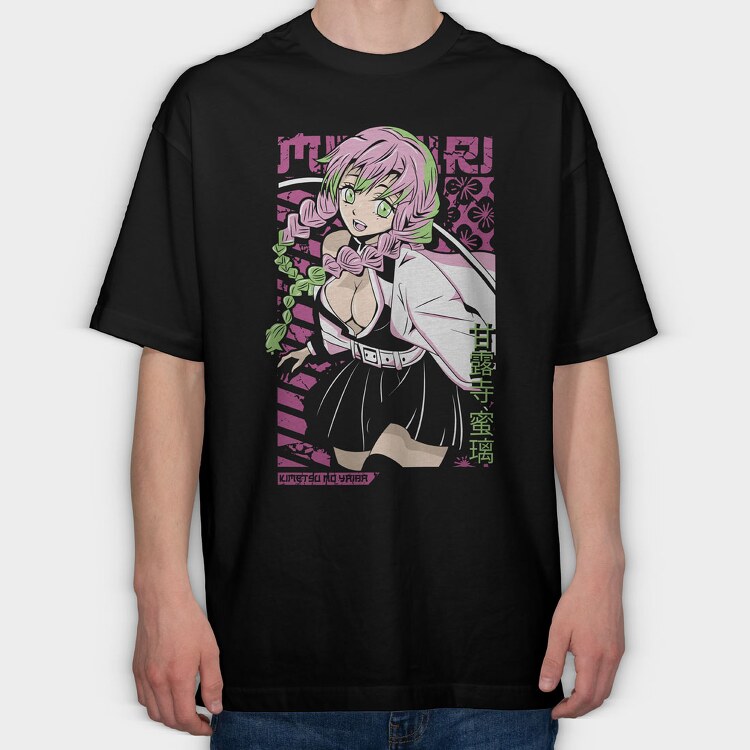 Demon Slayer 52, Tricou Oversize Barbati (Unisex)