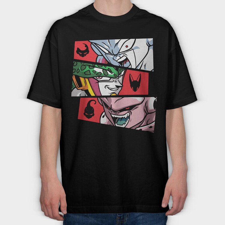 Dragon Ball Z 86, Tricou Oversize Barbati (Unisex)