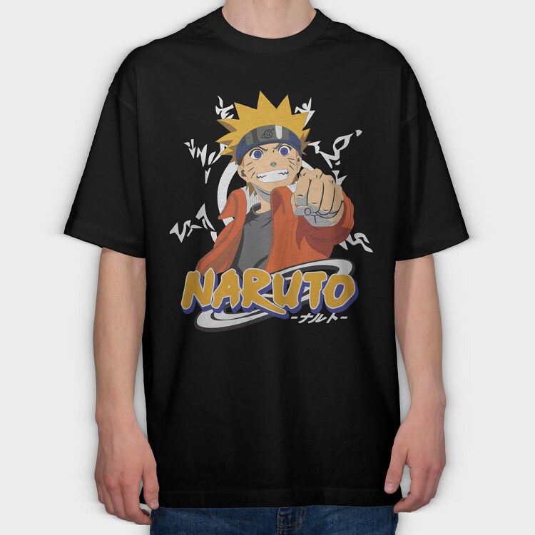 Naruto 52, Tricou Oversize Barbati (Unisex)