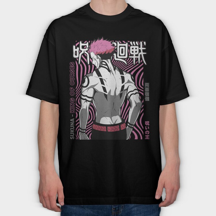 Jujutsu Kaisen 6, Tricou Oversize Barbati (Unisex)
