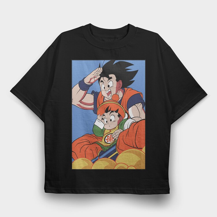 Dragon Ball Z 88, Tricou Oversize Barbati (Unisex)