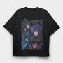 Saint Seiya Knights of the Zodiac 4, Tricou Oversize Barbati (Unisex)
