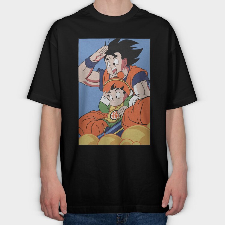 Dragon Ball Z 88, Tricou Oversize Barbati (Unisex)