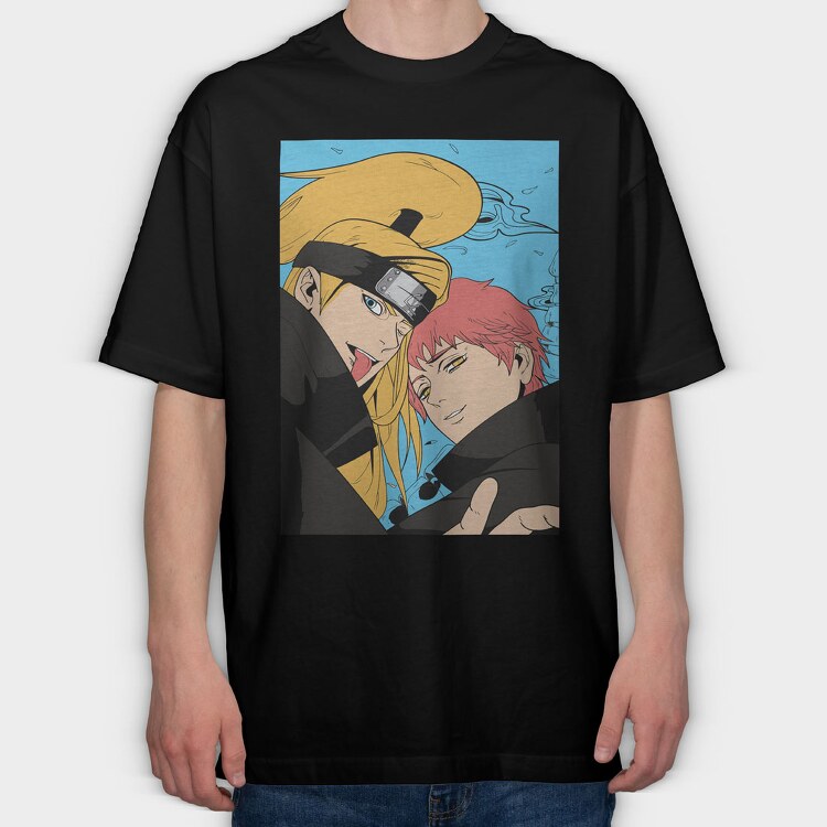 Naruto 54, Tricou Oversize Barbati (Unisex)