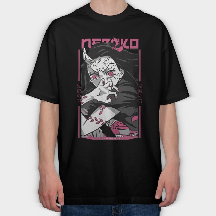 Demon Slayer 57, Tricou Oversize Barbati (Unisex)