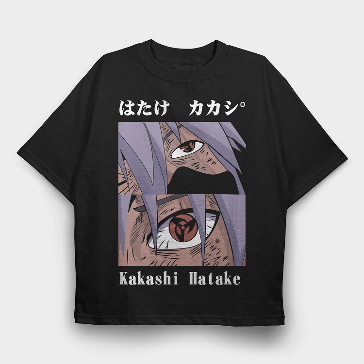 Kakashi Hatake, Tricou Oversize Barbati (Unisex)