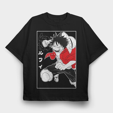One Piece 65, Tricou Oversize Barbati (Unisex)