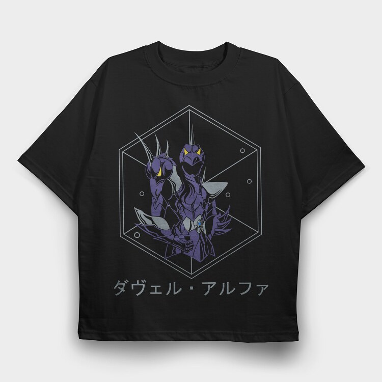 Knights of the Zodiac, Tricou Oversize Barbati (Unisex)