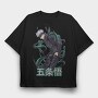 Satoru Gojo, Tricou Oversize Barbati (Unisex)