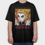 Kyojuro Rengoku, Tricou Oversize Barbati (Unisex)