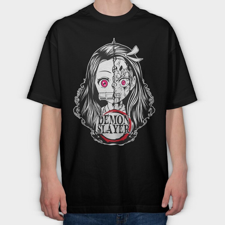 Demon Slayer 65, Tricou Oversize Barbati (Unisex)