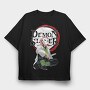 Demon Slayer 67, Tricou Oversize Barbati (Unisex)