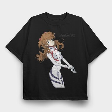 Souryuu Asuka Langley, Tricou Oversize Barbati (Unisex)