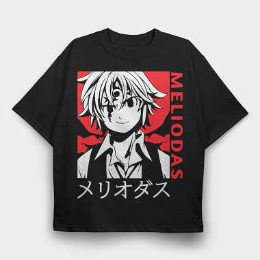 Meliodas, Tricou Oversize Barbati (Unisex)