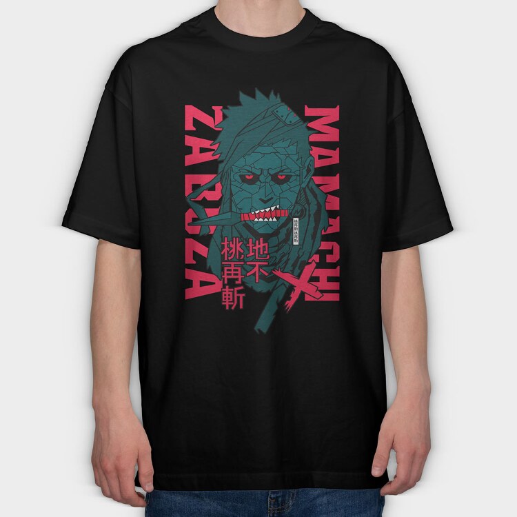 Momochi Zabuza, Tricou Oversize Barbati (Unisex)