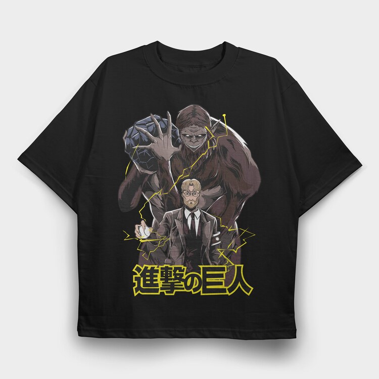 Attack on Titan 44, Tricou Oversize Barbati (Unisex)