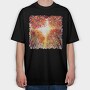 Autumn Leaves Path, Tricou Oversize Barbati (Unisex)