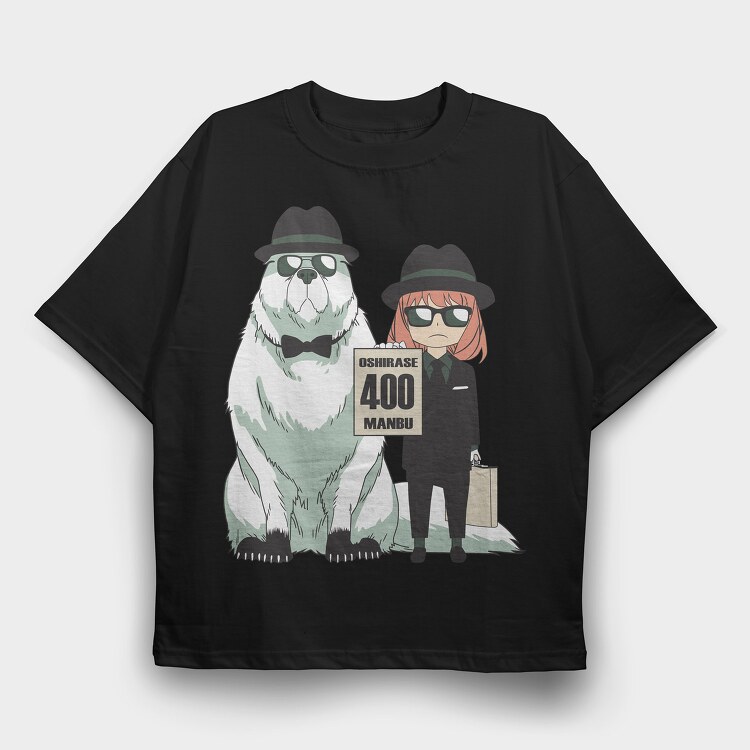 Spy X Family 12, Tricou Oversize Barbati (Unisex)